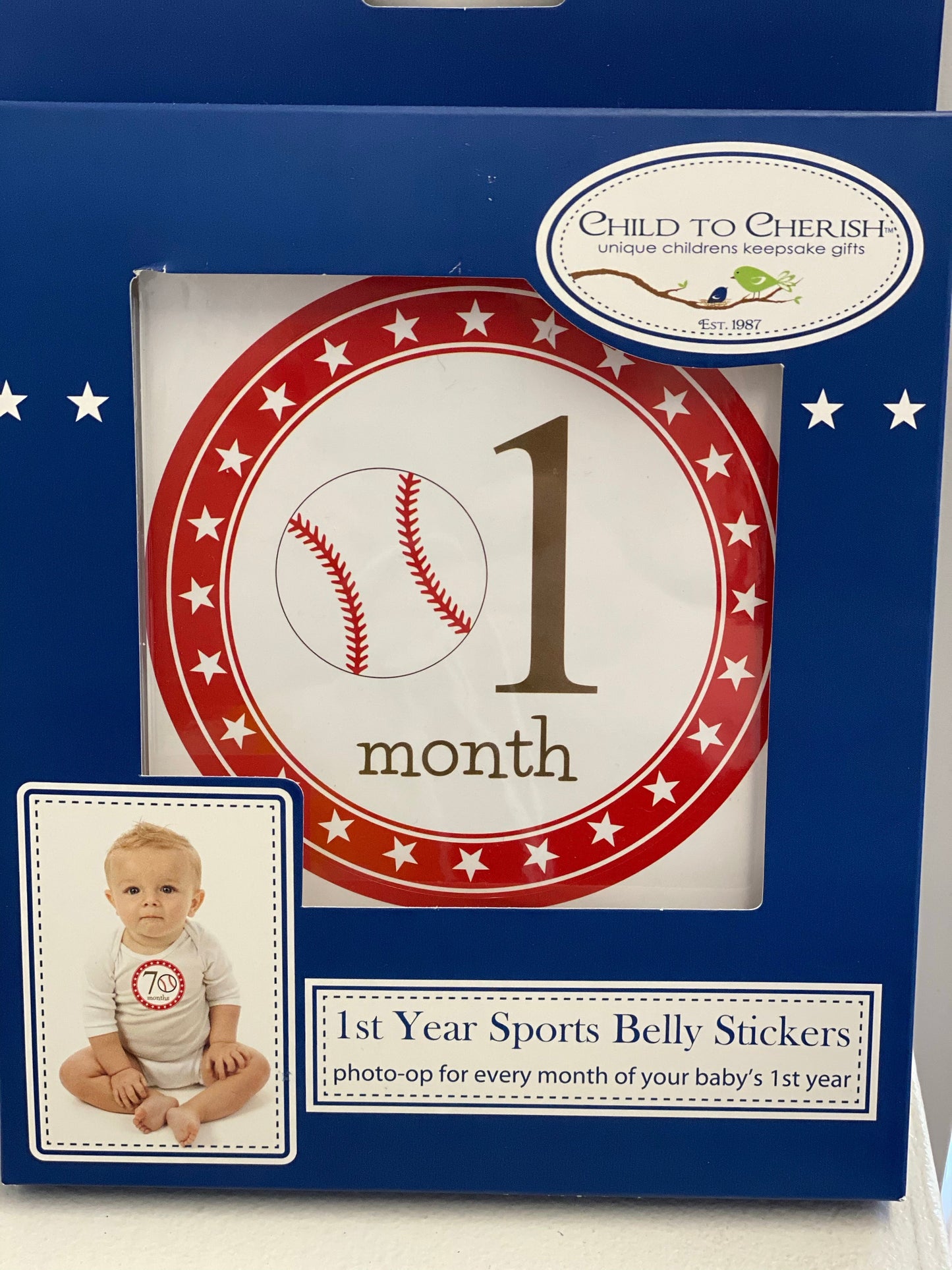 Sports Milestone Belly Stickers
