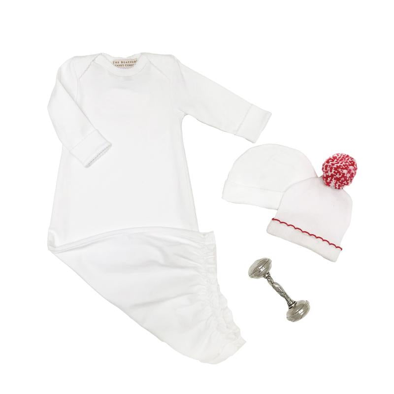 TBBC I’m here hat-white with red