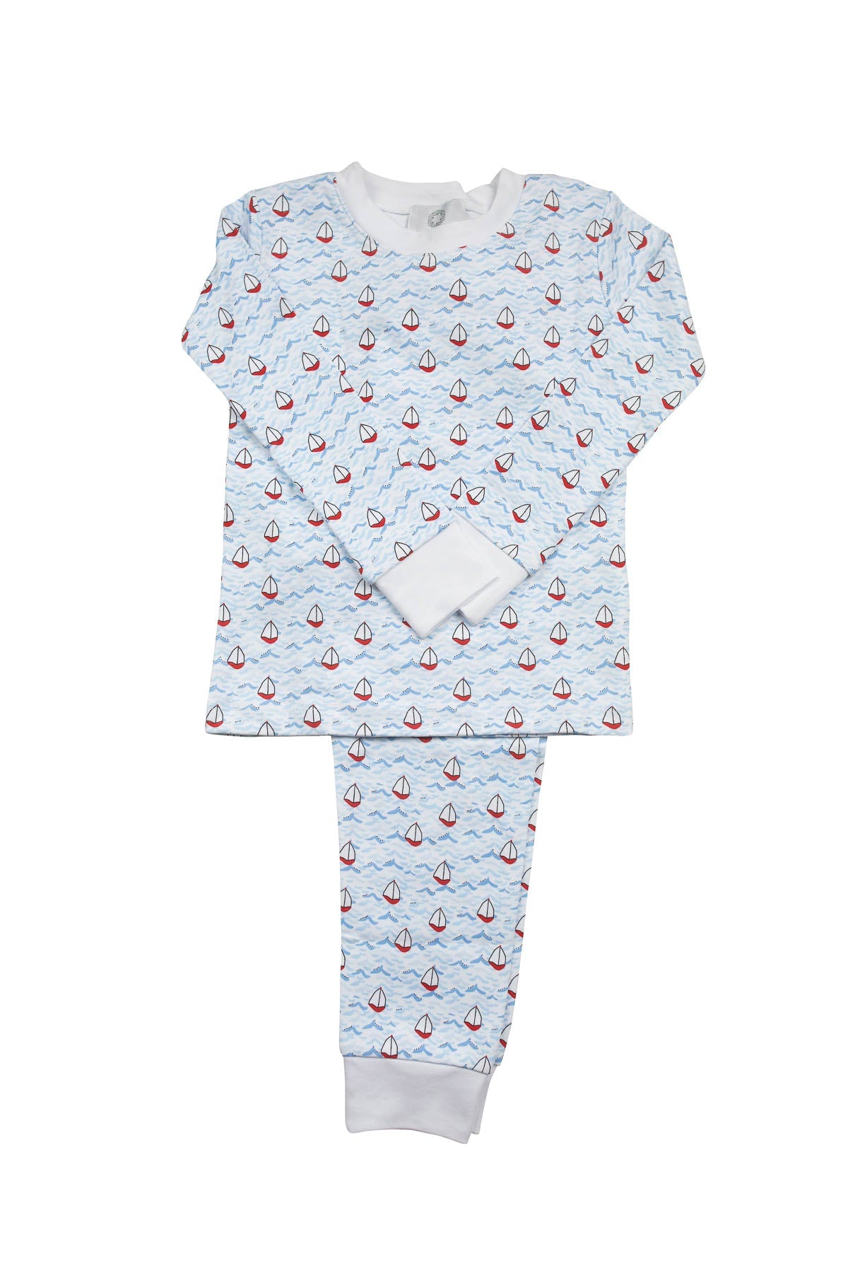 Nautical 2 piece pj set by the Proper Peony