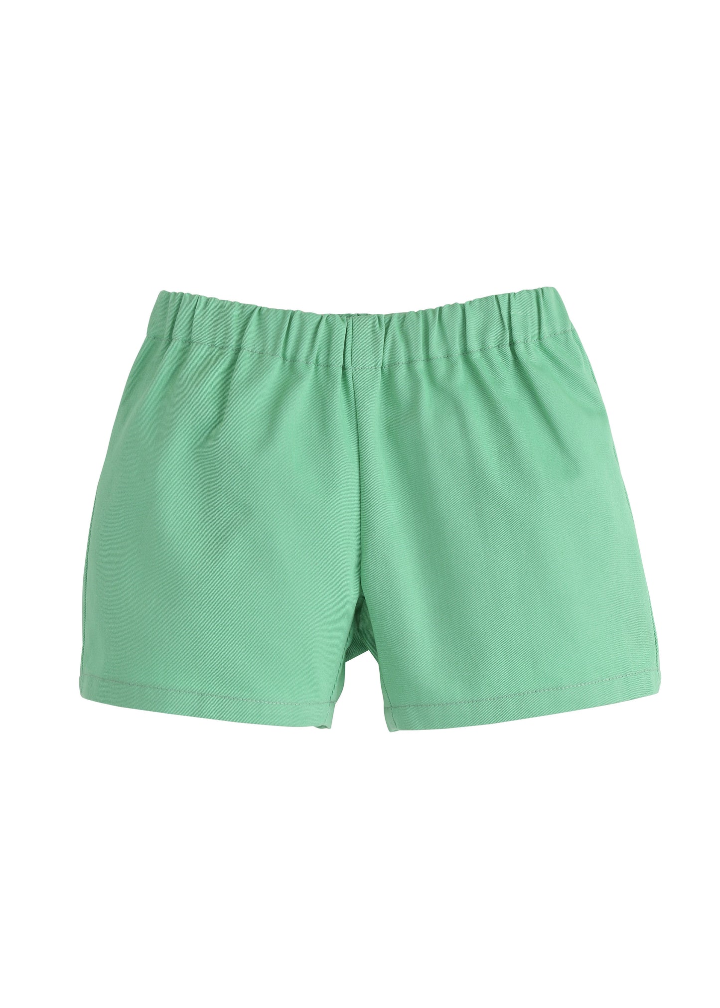 Basic Shorts-Green Twill by Little English
