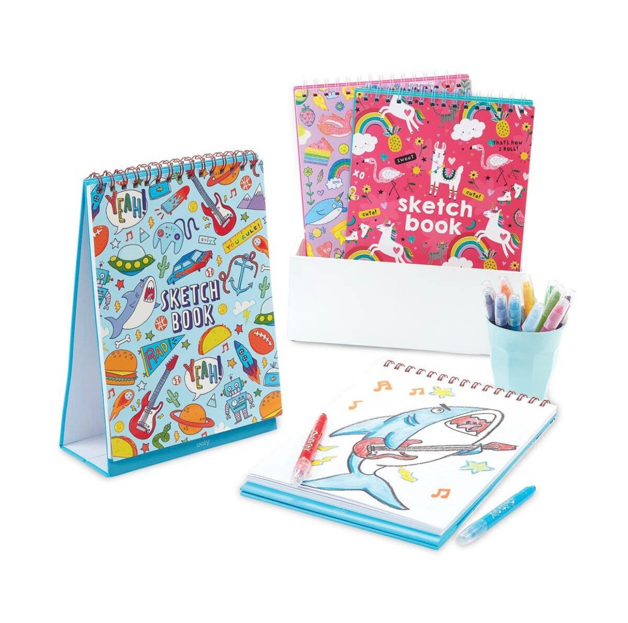 Sketch & Show Standing Sketchbook-Awesome Doodles