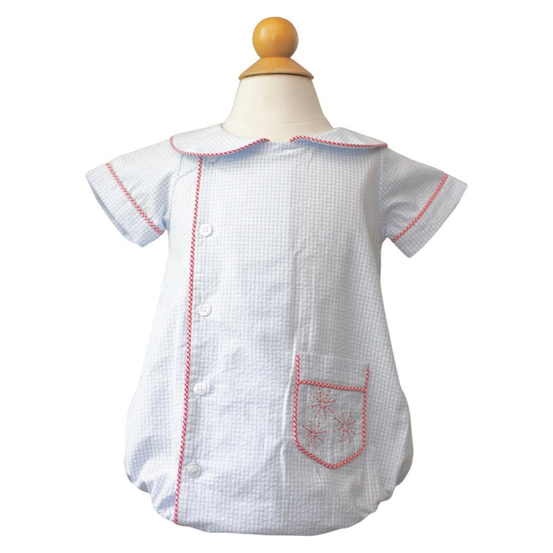 Stanford Seersucker Bubble by Peggy Green