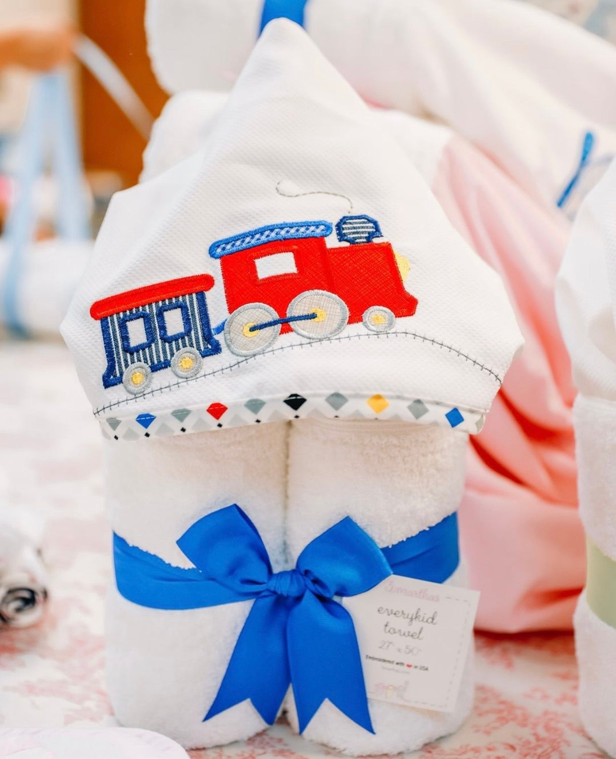 Train Hooded Towel