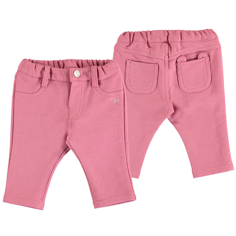 Sparkle Dusty Pink Jeggings