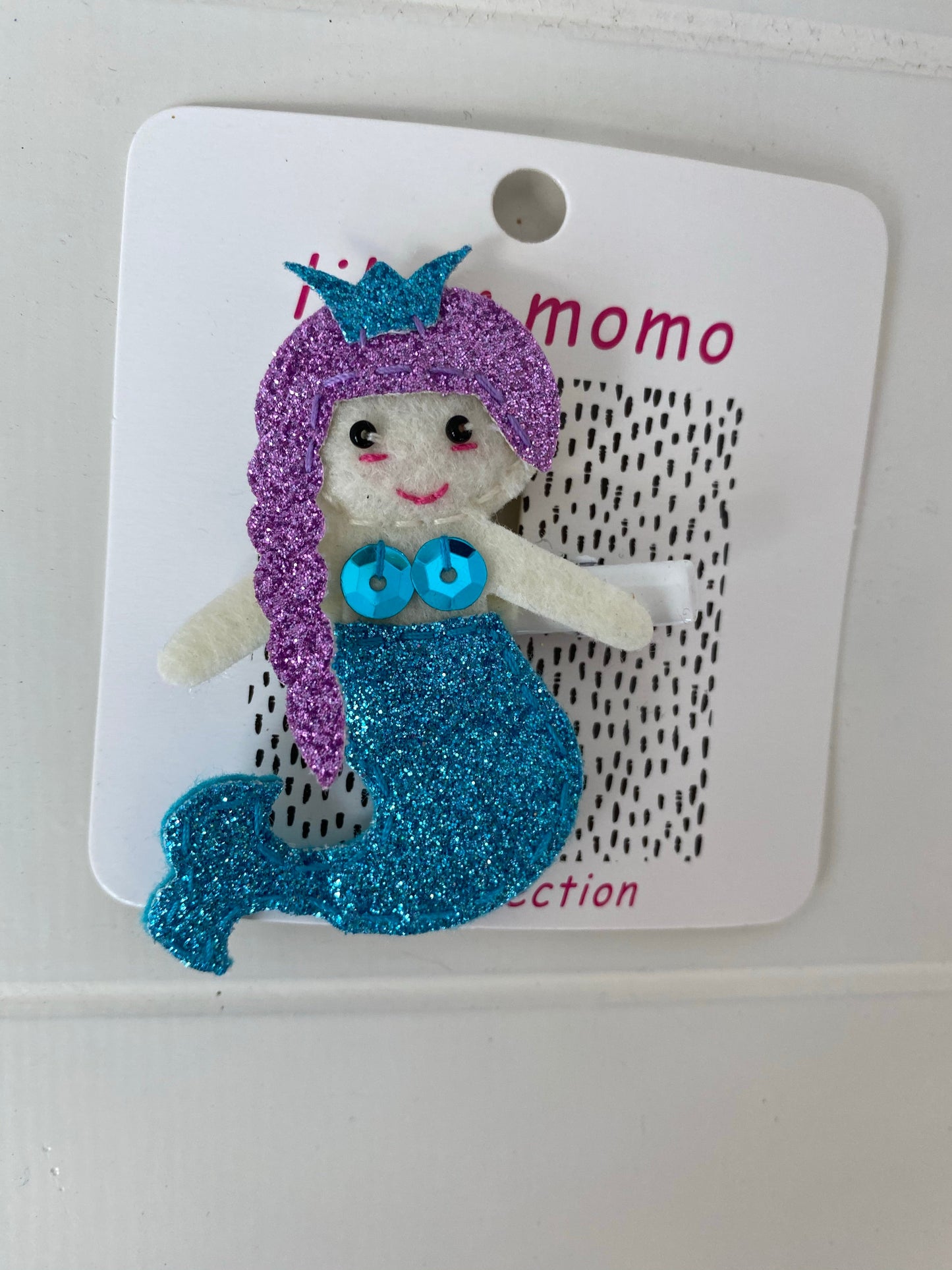 Mermaid single hair clip