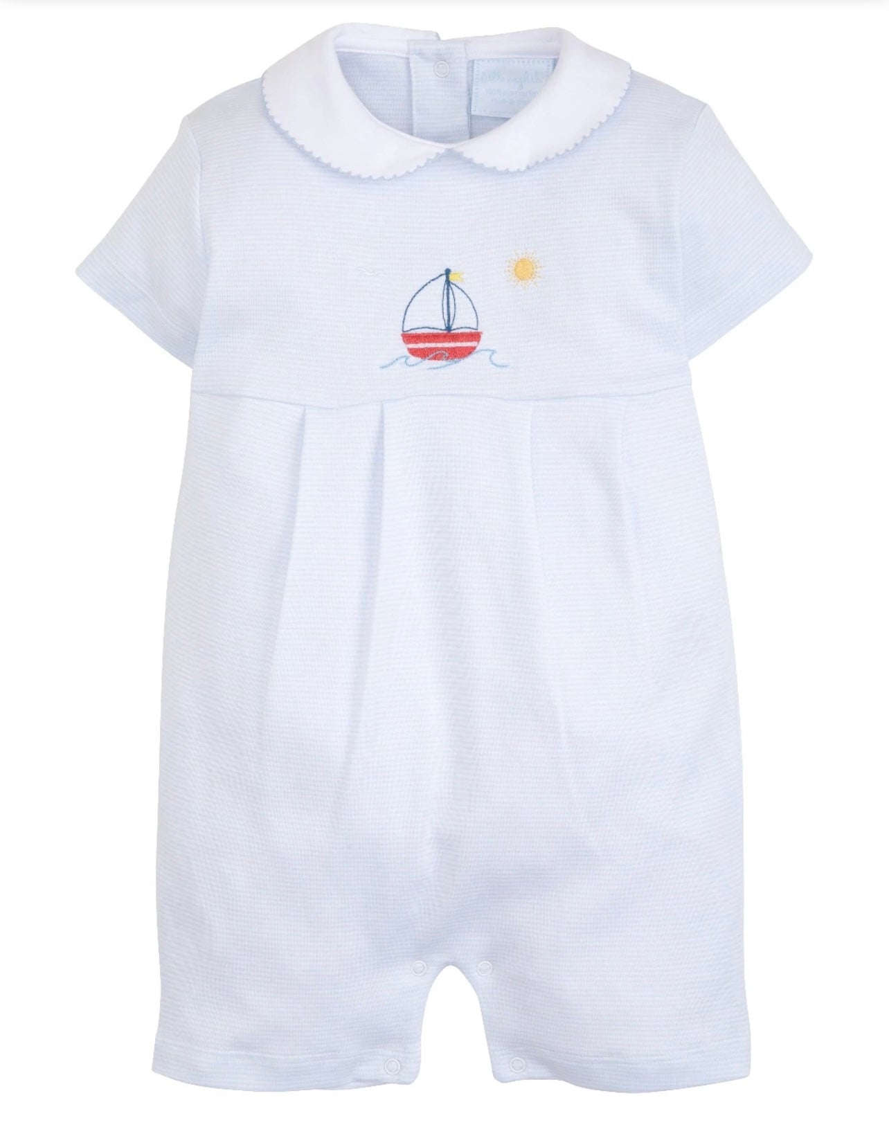 Ream Romper- Sailboats