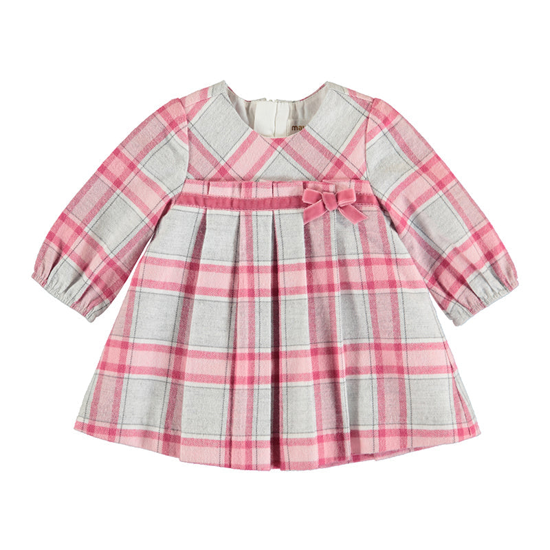 Pink Plaid Dress