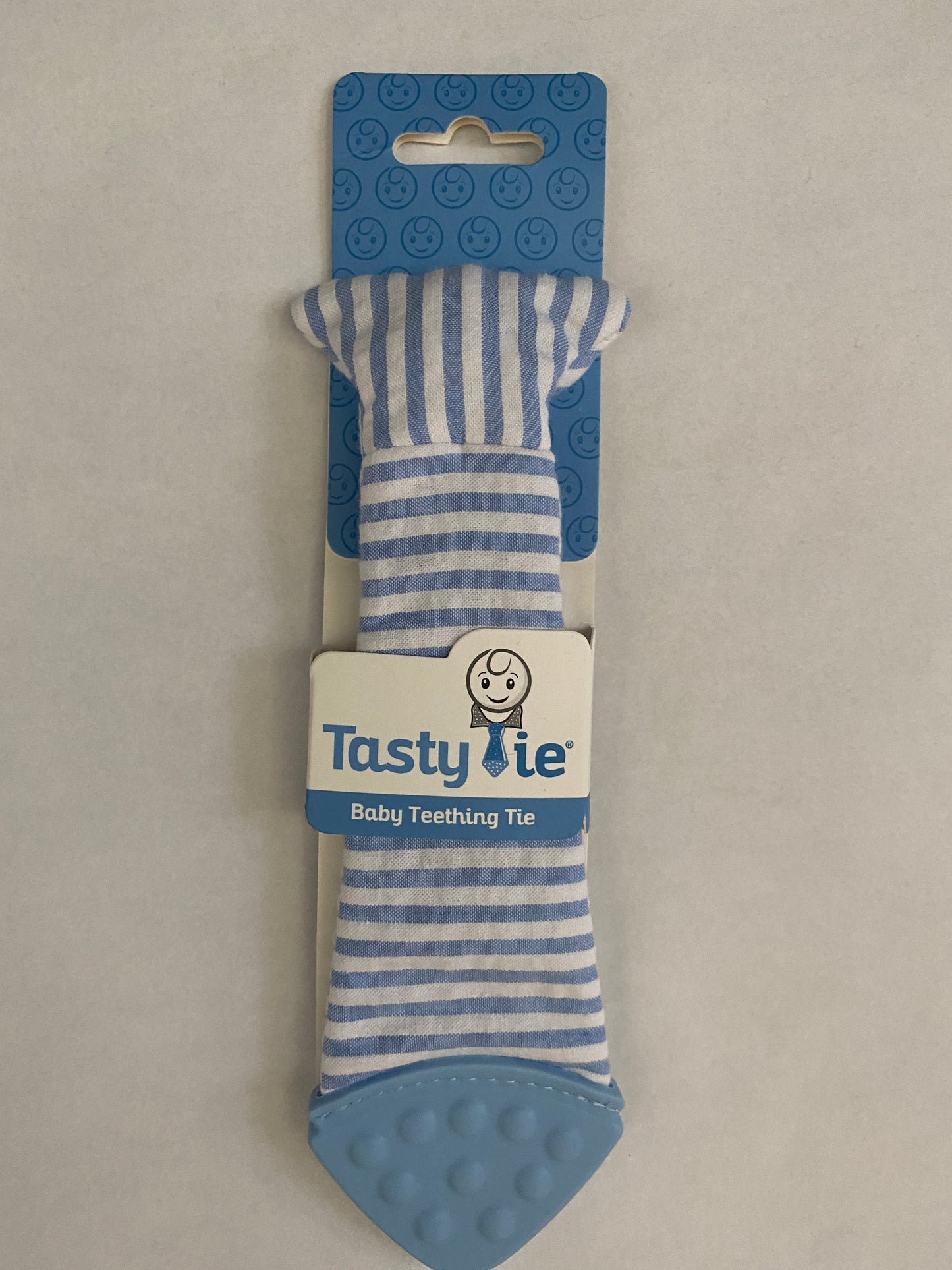 Blue Seersucker Tasty Tie