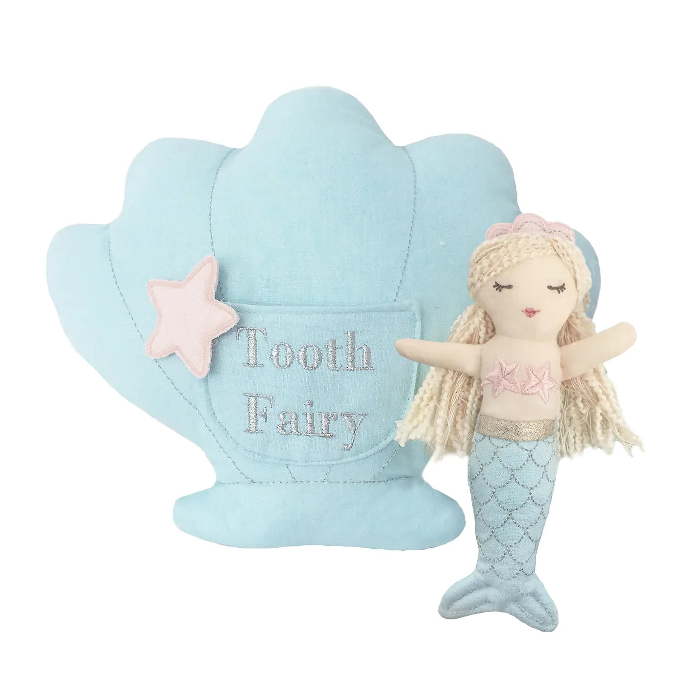 Tooth Fairy Pillow & Doll Set-Mimi Mermaid