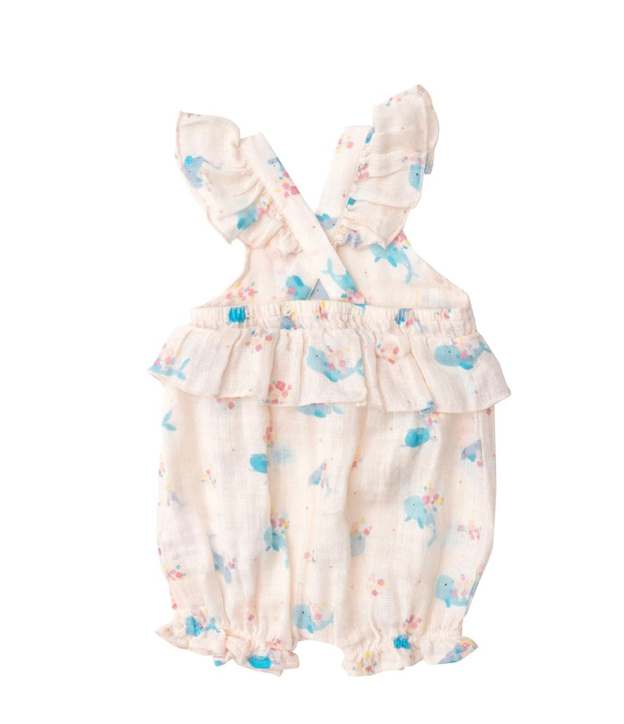 Magical Sea Peplum Shortie Sunsuit