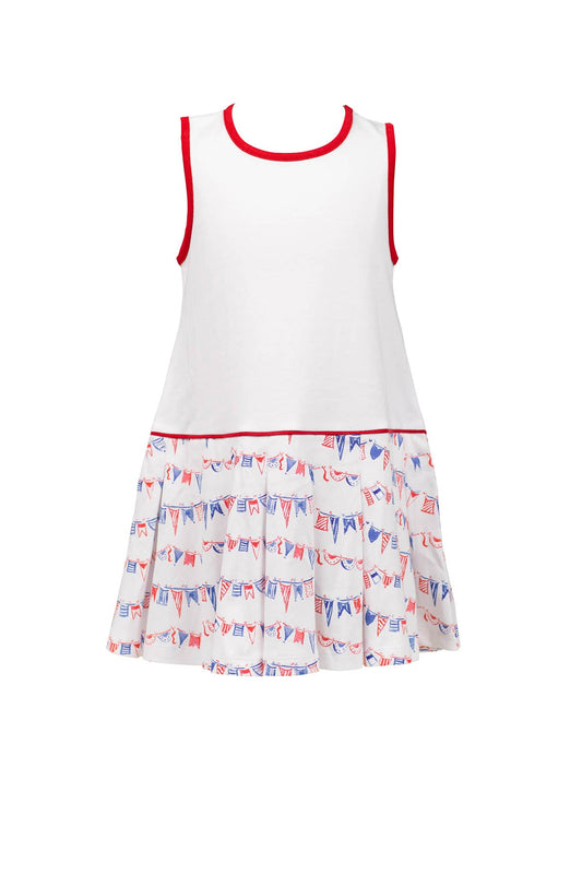 Old Glory Tennis Dress by the Proper Peony