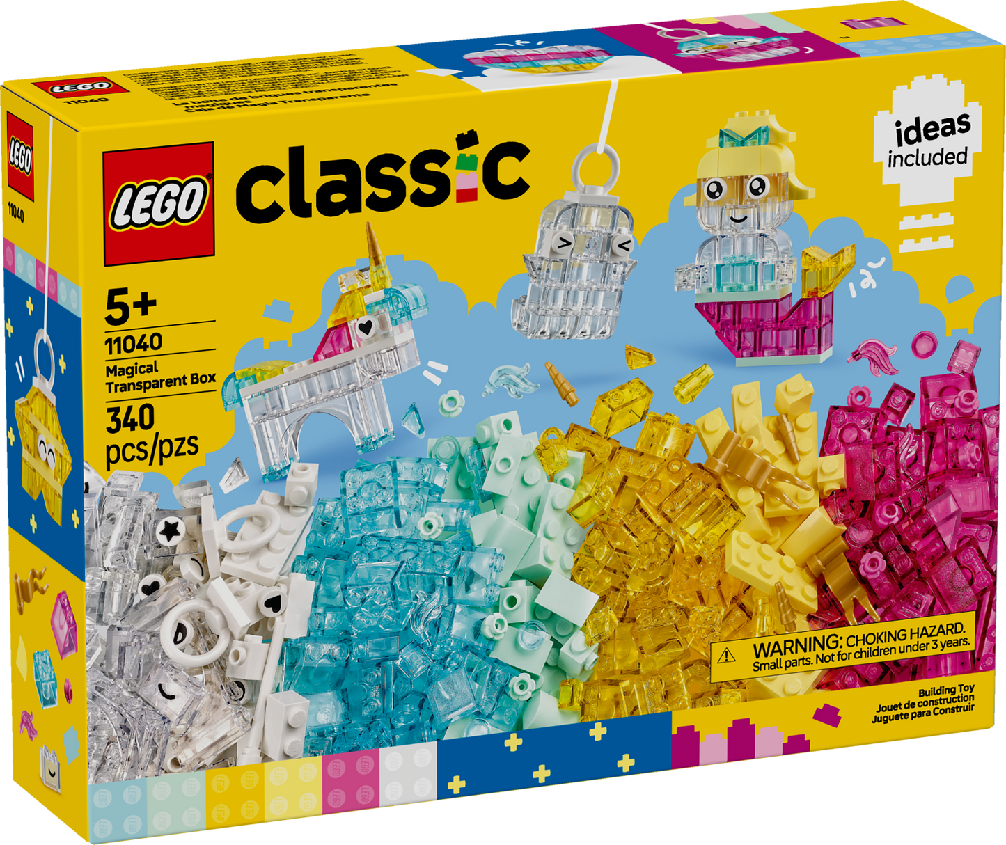 LEGO Magical Transparent Box 11040 | Classic