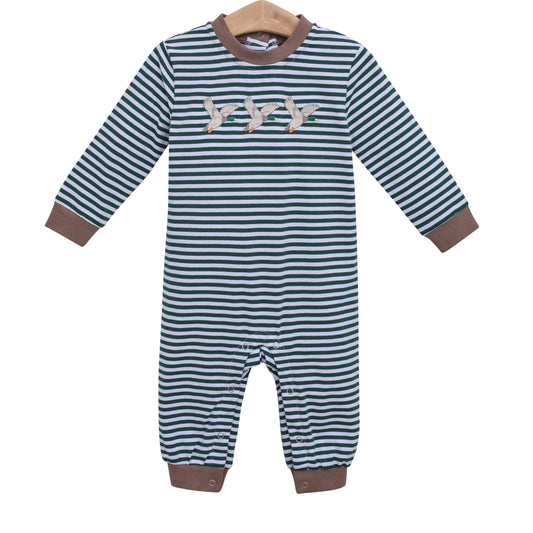 Mallard Romper by Trotter Street Kids
