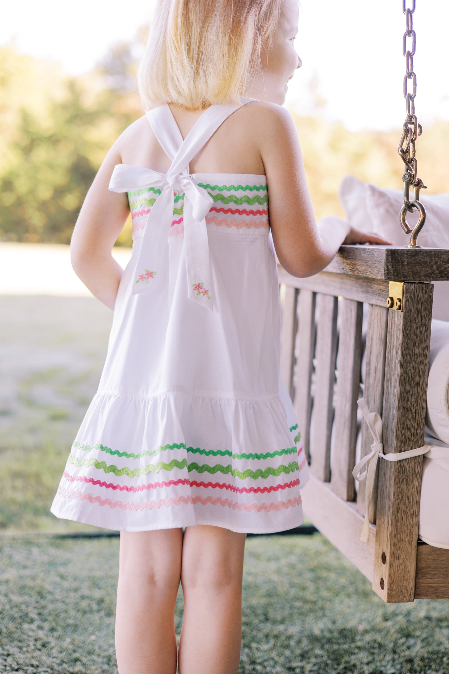 Reese Ric Rac Sundress by the Proper Peony