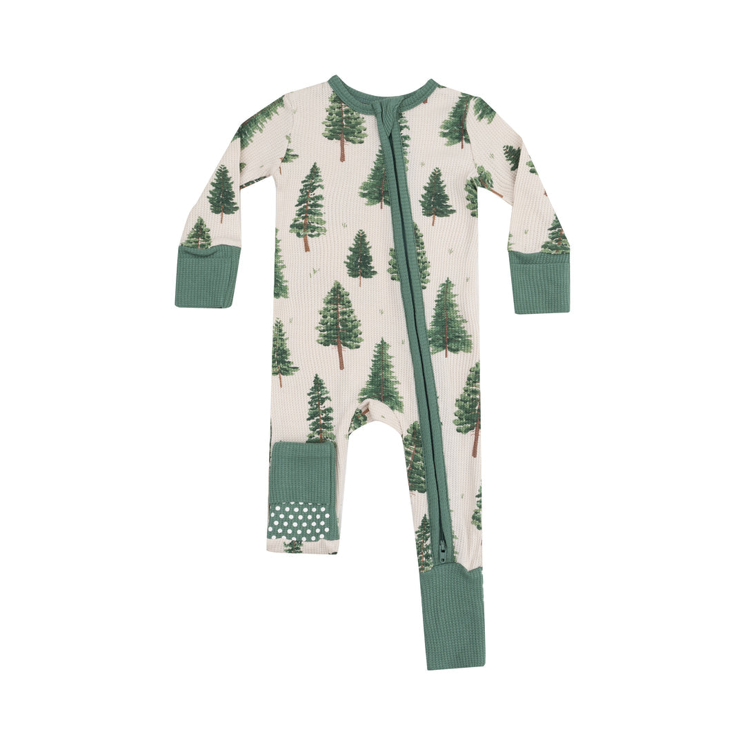 Forest Trees 2 Way Zipper Romper by Angel Dear