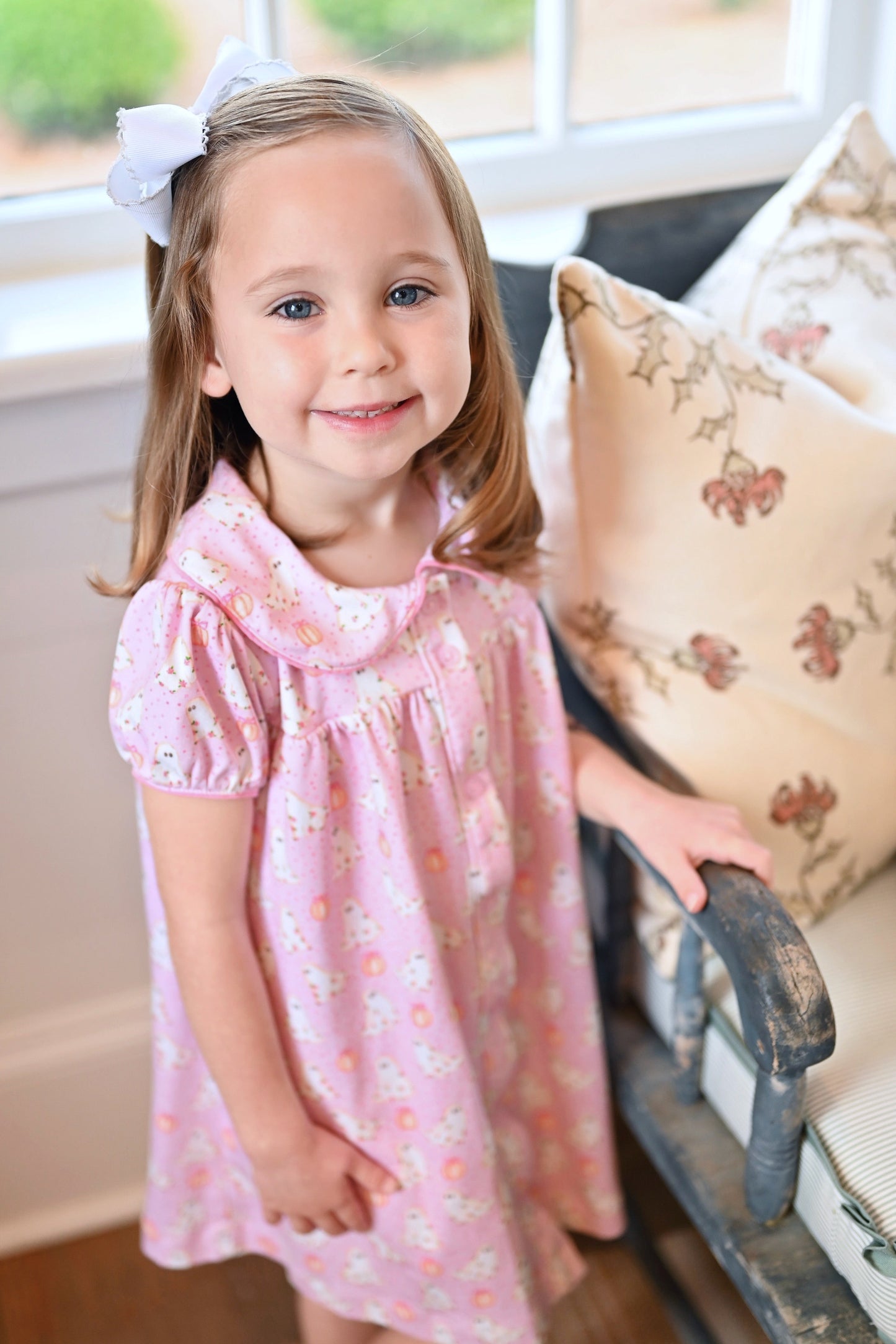Whitley Knit Dress-Ghosts by James and Lottie