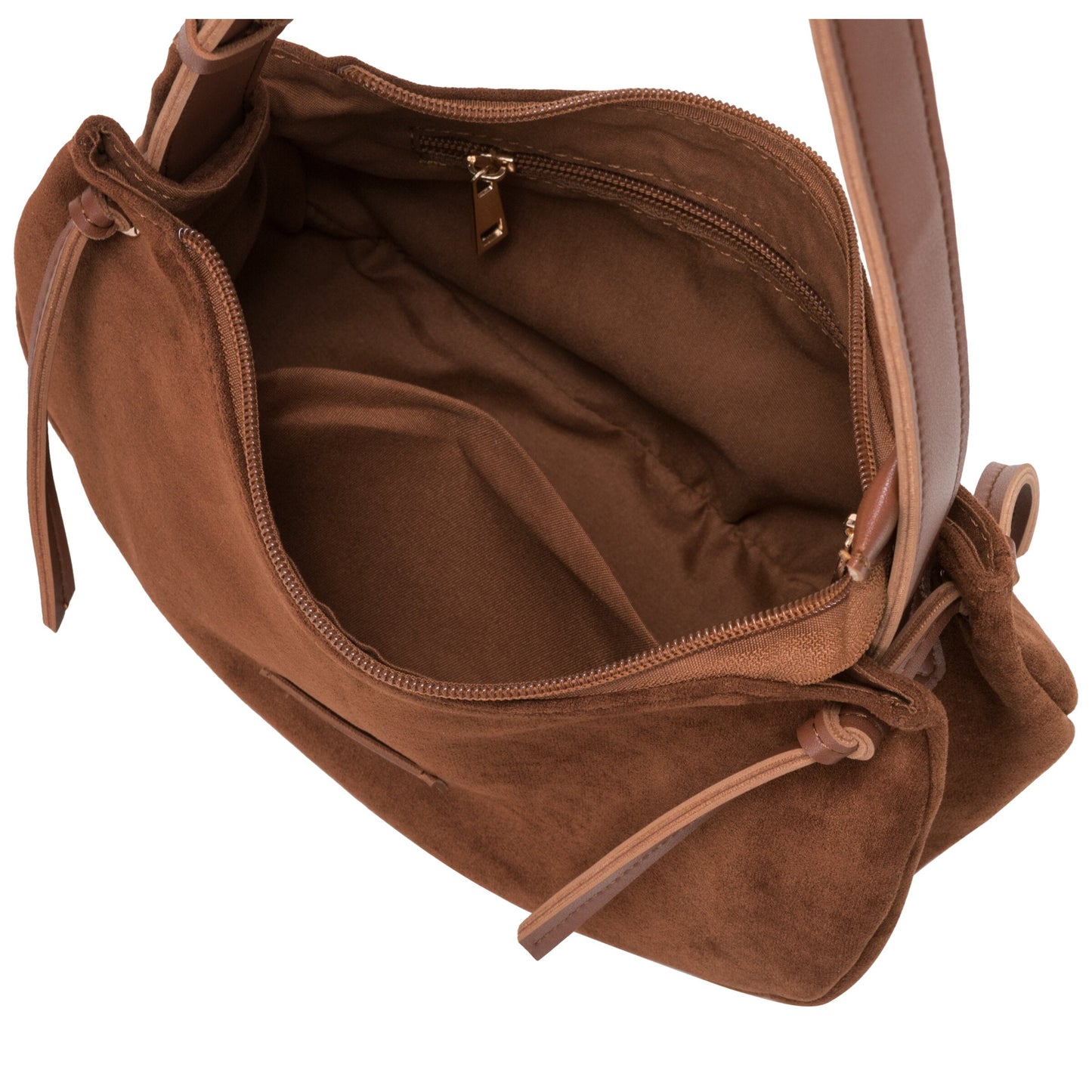 Tassel Slouch Shoulder - Brown