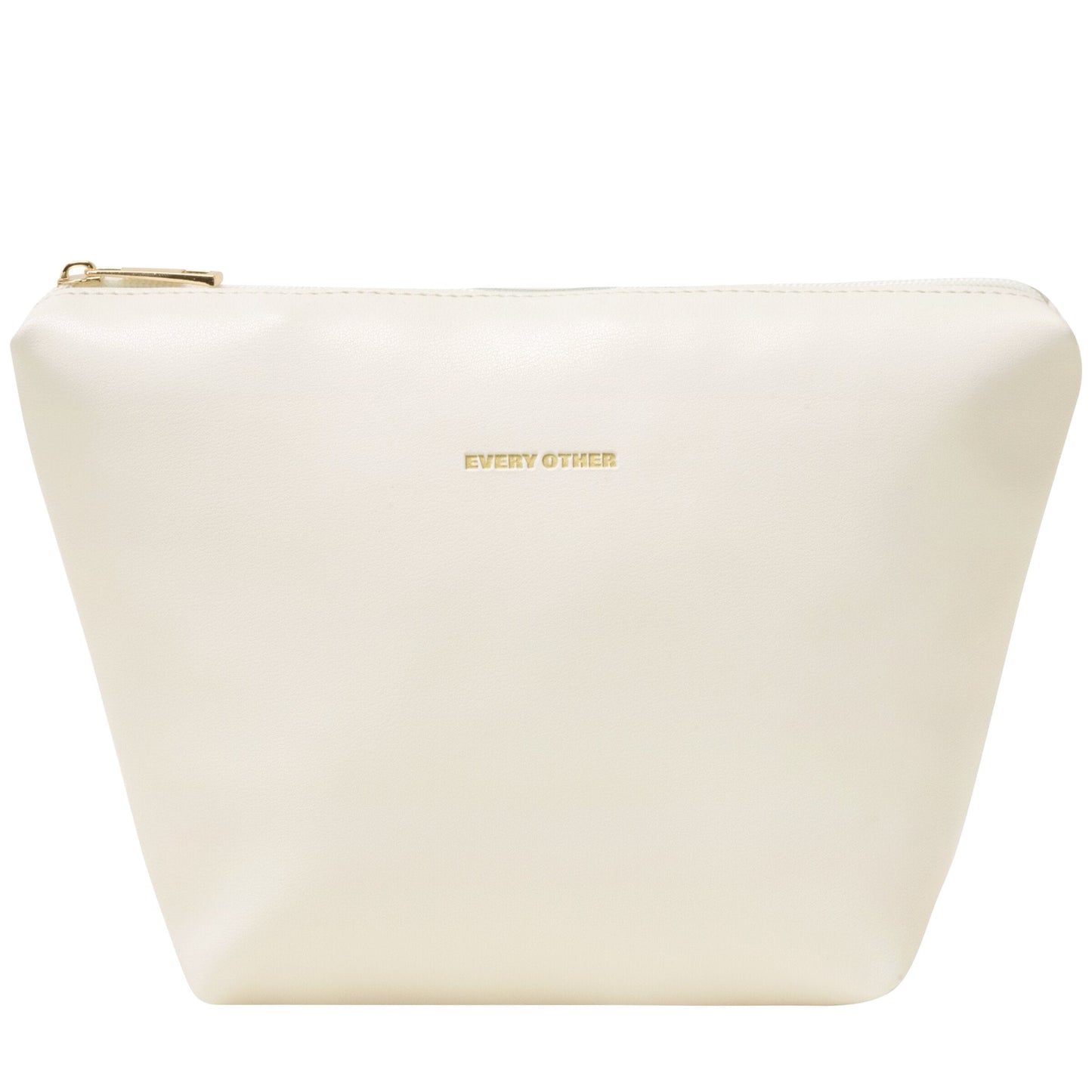 Straw Curve Top Shoulder Bag - White