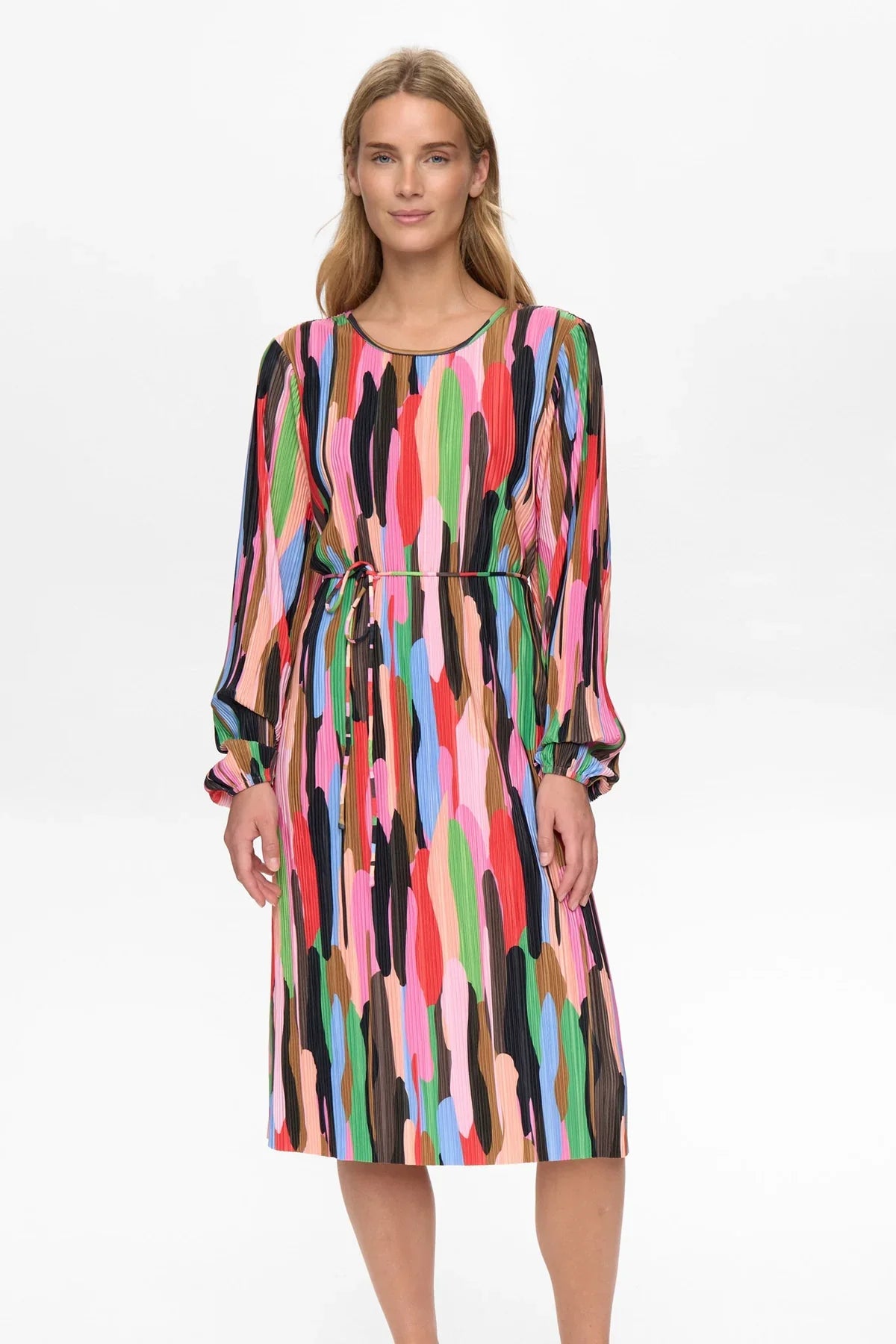 NUAMARA DRESS - Cayenne Rainbow