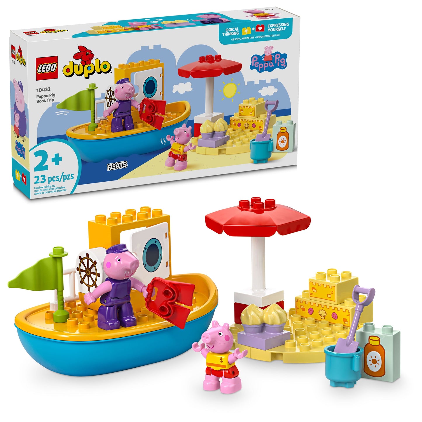 LEGO Duplo Peppa Pig Boat Trip 10432
