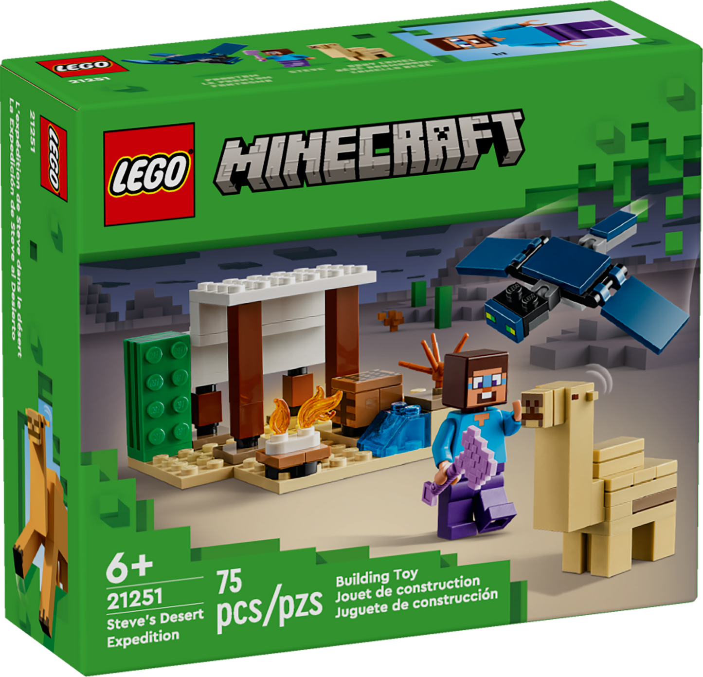LEGO Steve’s Desert Expedition 21251 | Minecraft