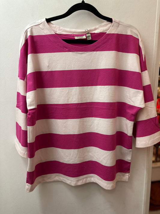 Frsiva Tee - Very Berry Stripe