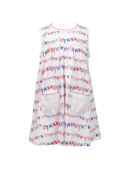 Old Glory Yoke Dress by the Proper Peony