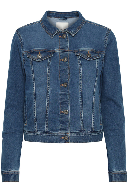 Ihbilly Medium Wash Denim Jacket
