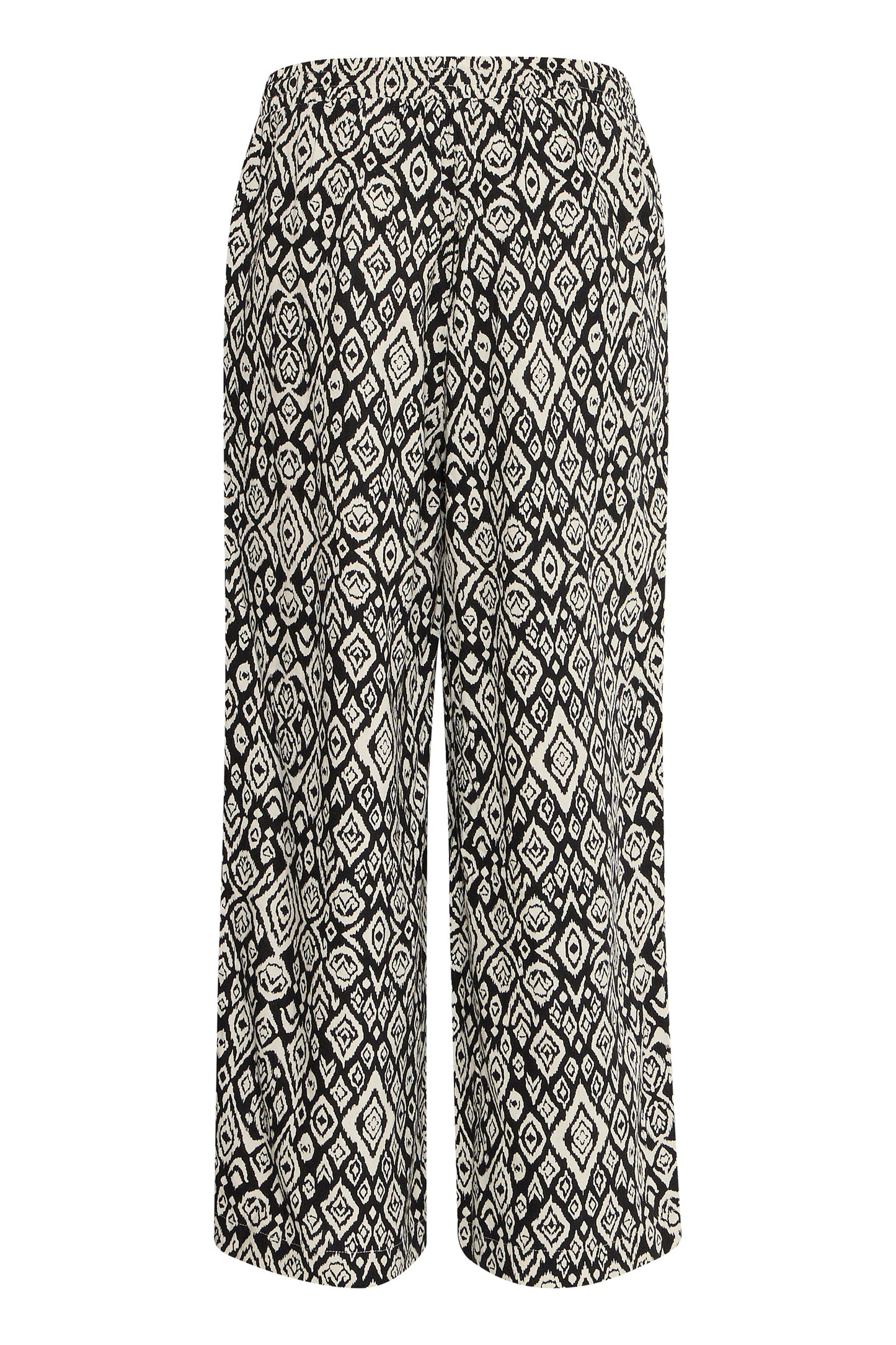 Ihlinno Cropped Trousers - Black Diamond