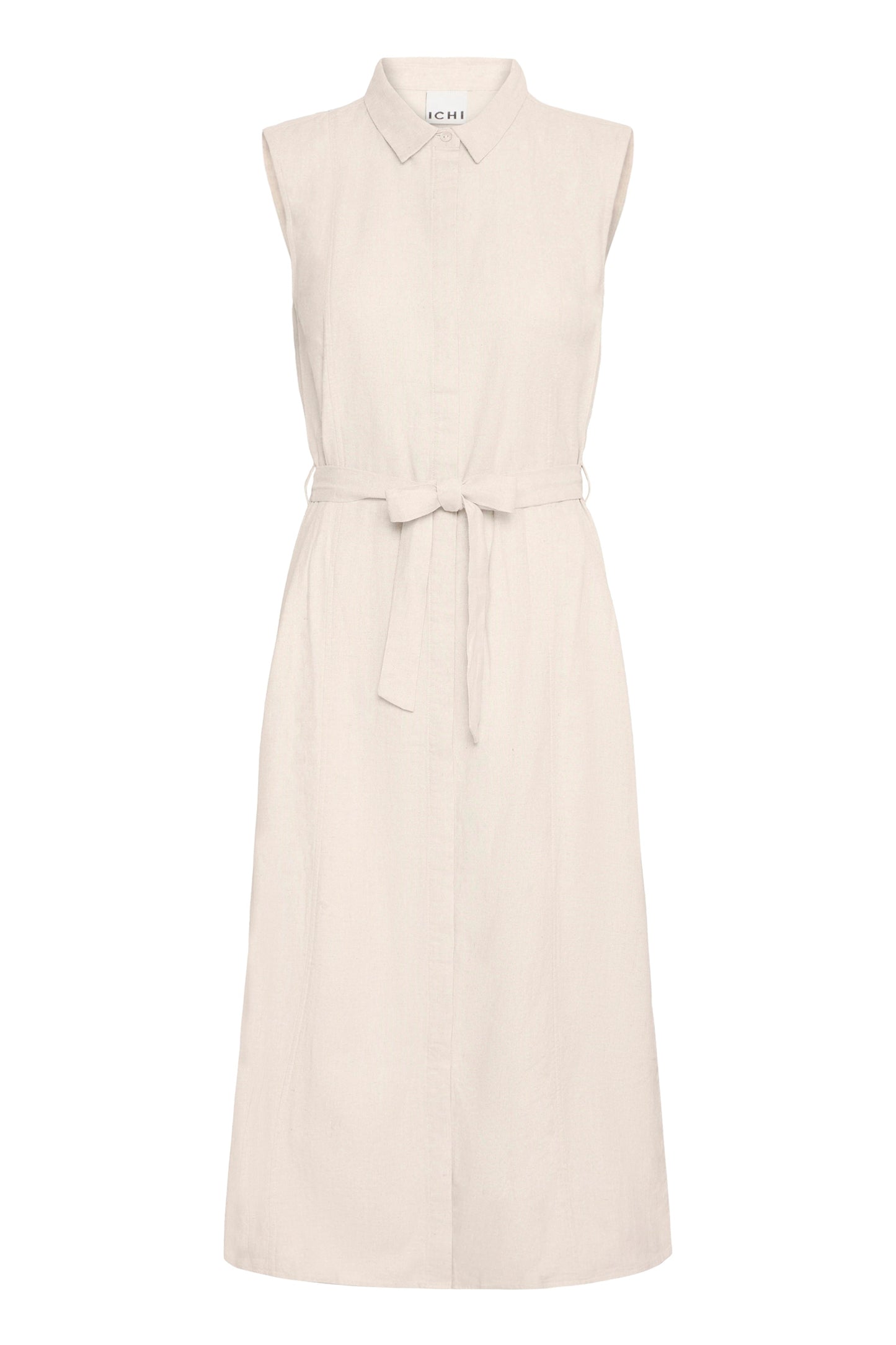 Ihlinno Shirt Dress - Cream