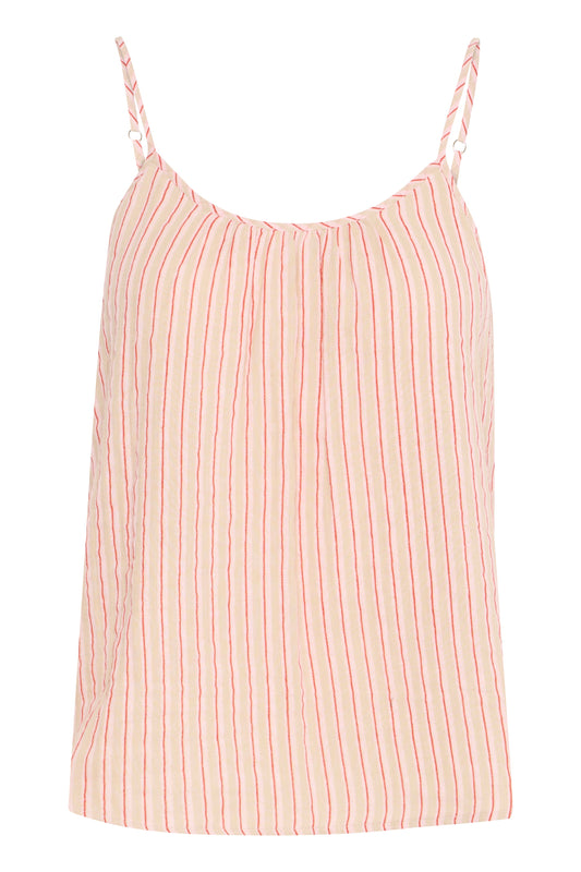 Iafoxa Top - Light Lilac Stripe