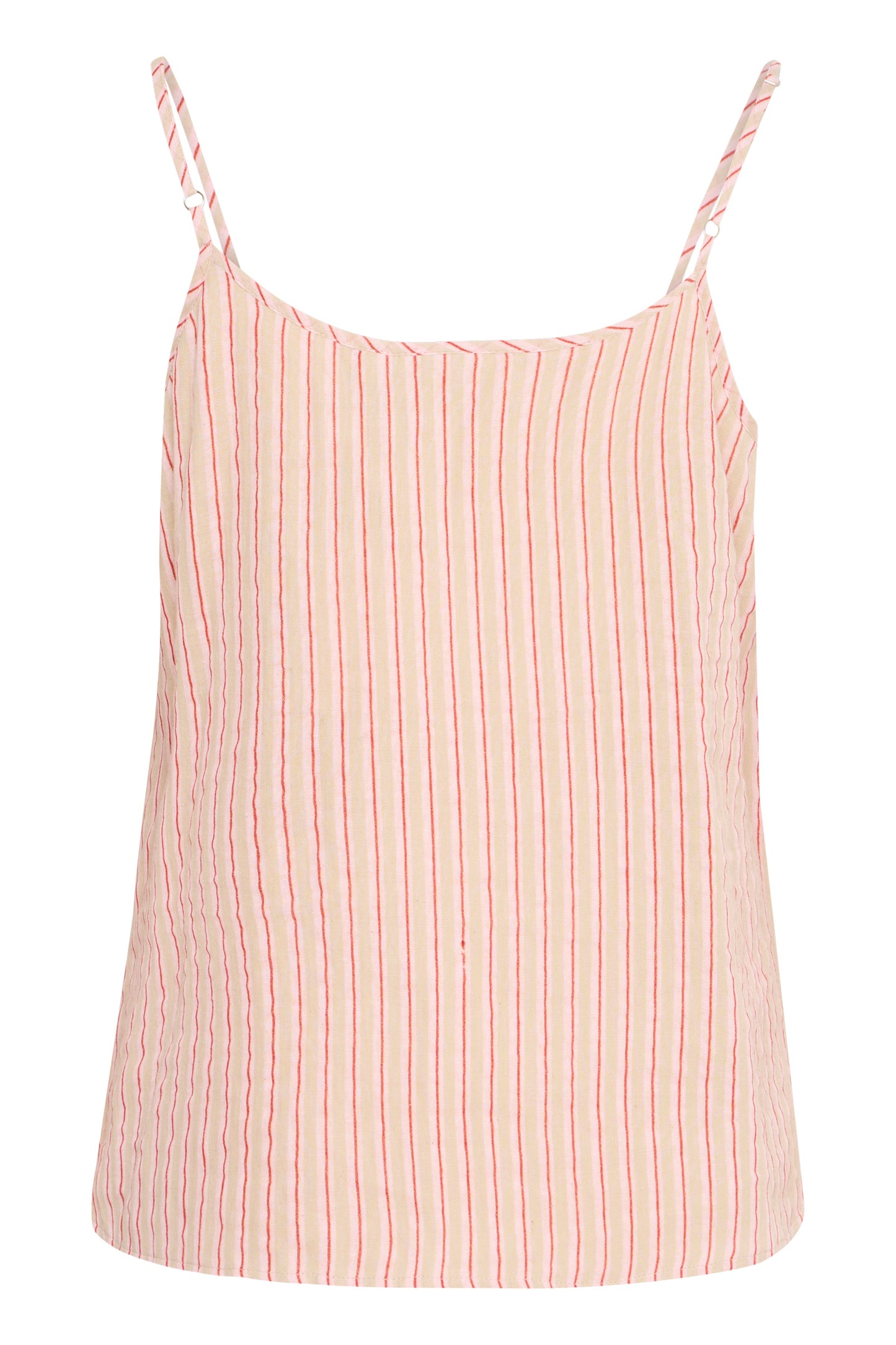 Iafoxa Top - Light Lilac Stripe
