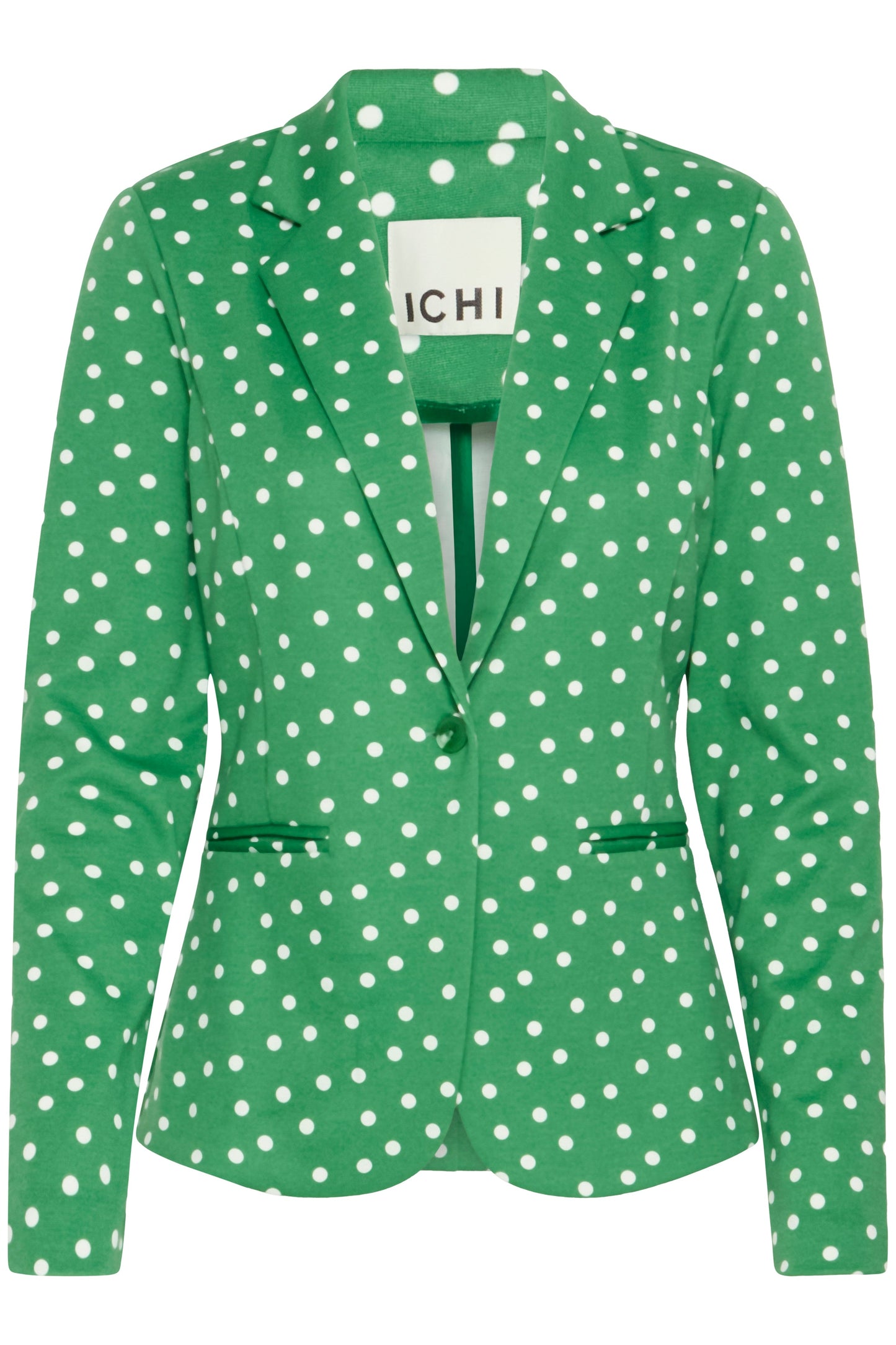 Ihkate Polka Dot Blazer - Green