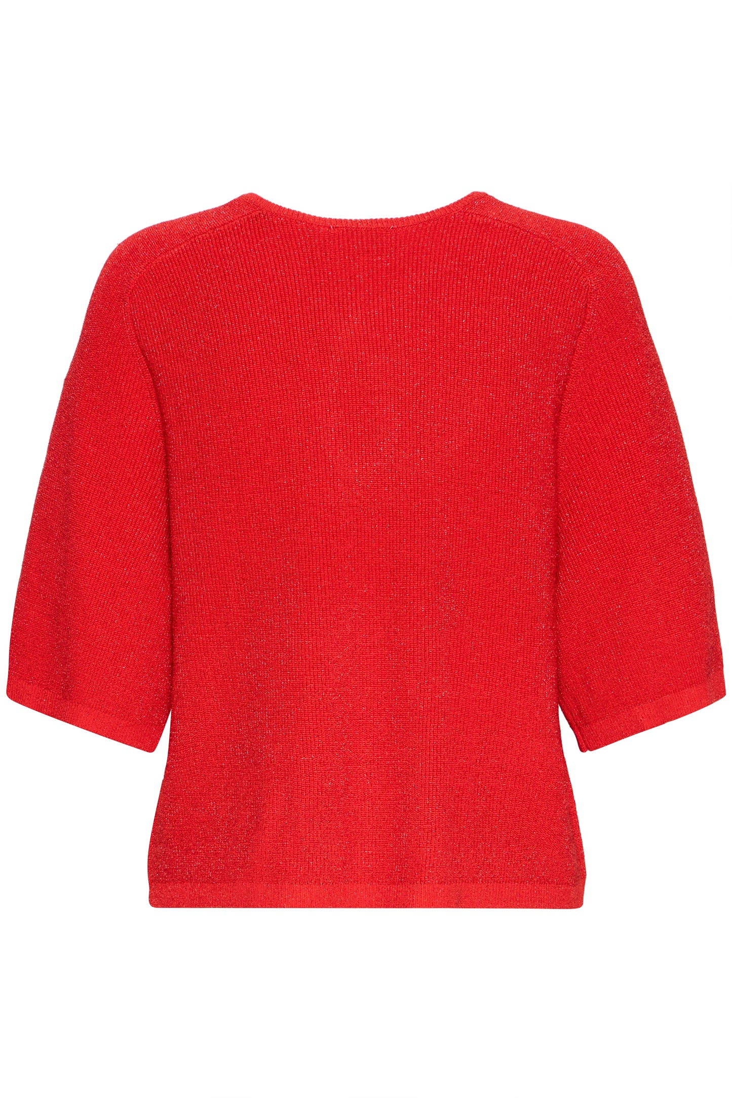 Ihcody Short Sleeve Knit - Racing Red