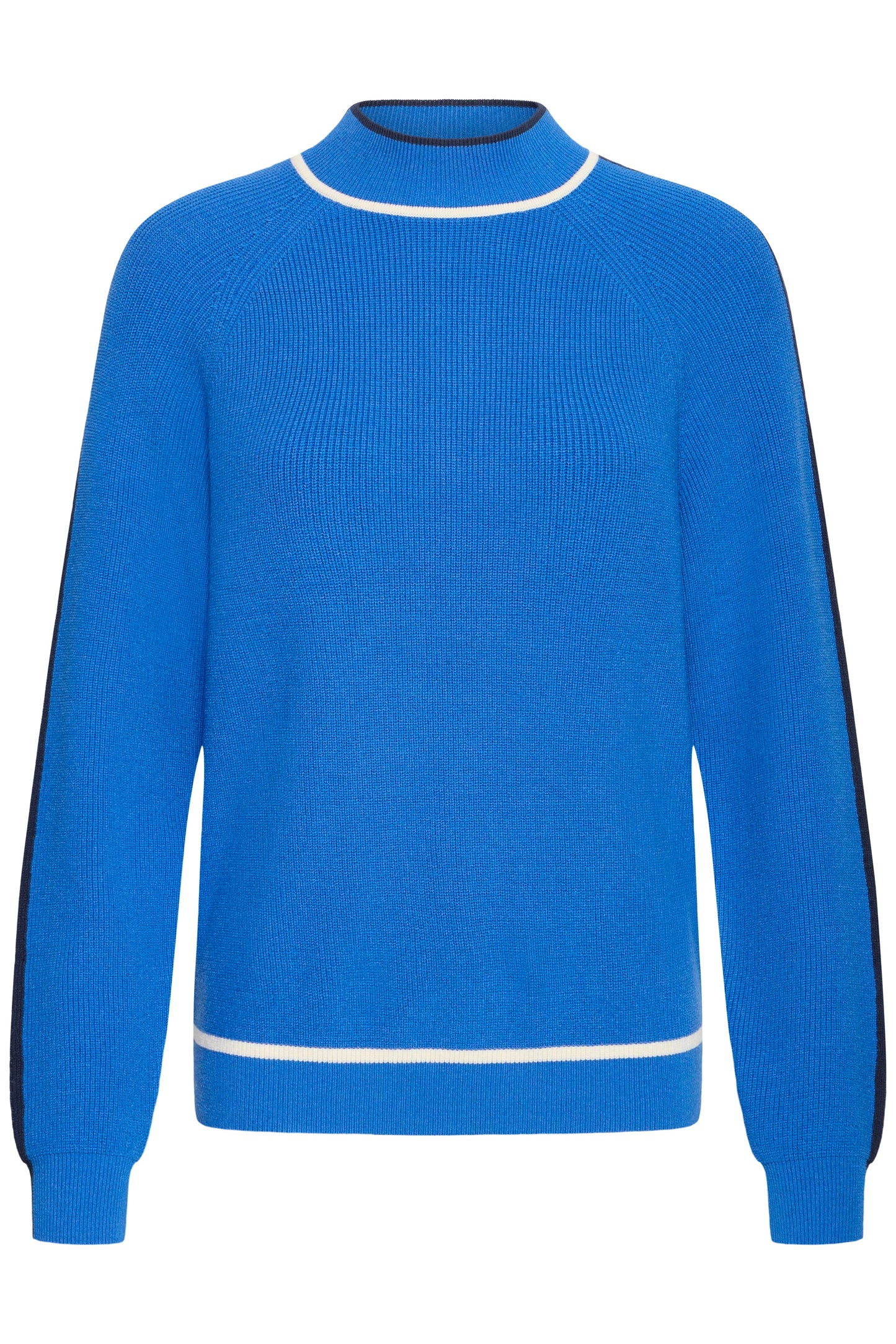 Ihboston Knit - Blue with White Edging