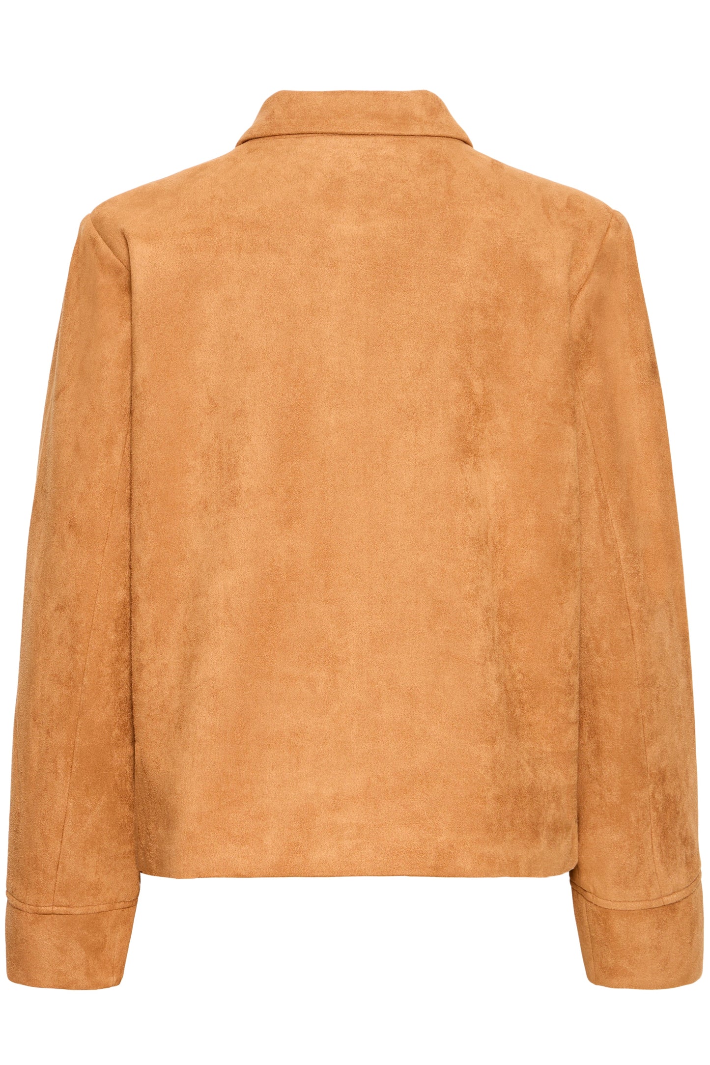 Ihcrevo Jacket - Tan Faux Suede