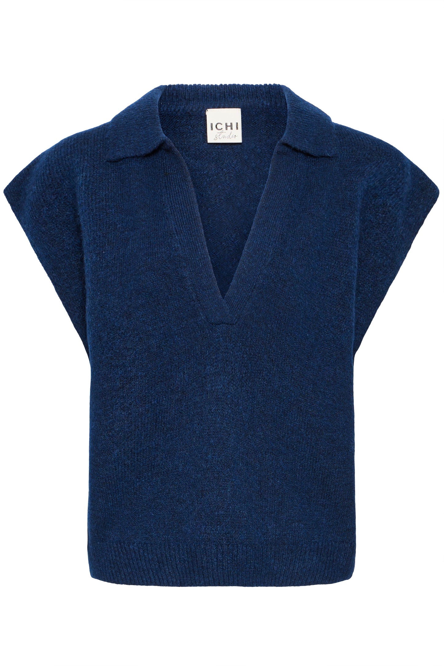 Ihpovoke Waistcoat - Navy Sleeveless Jumper