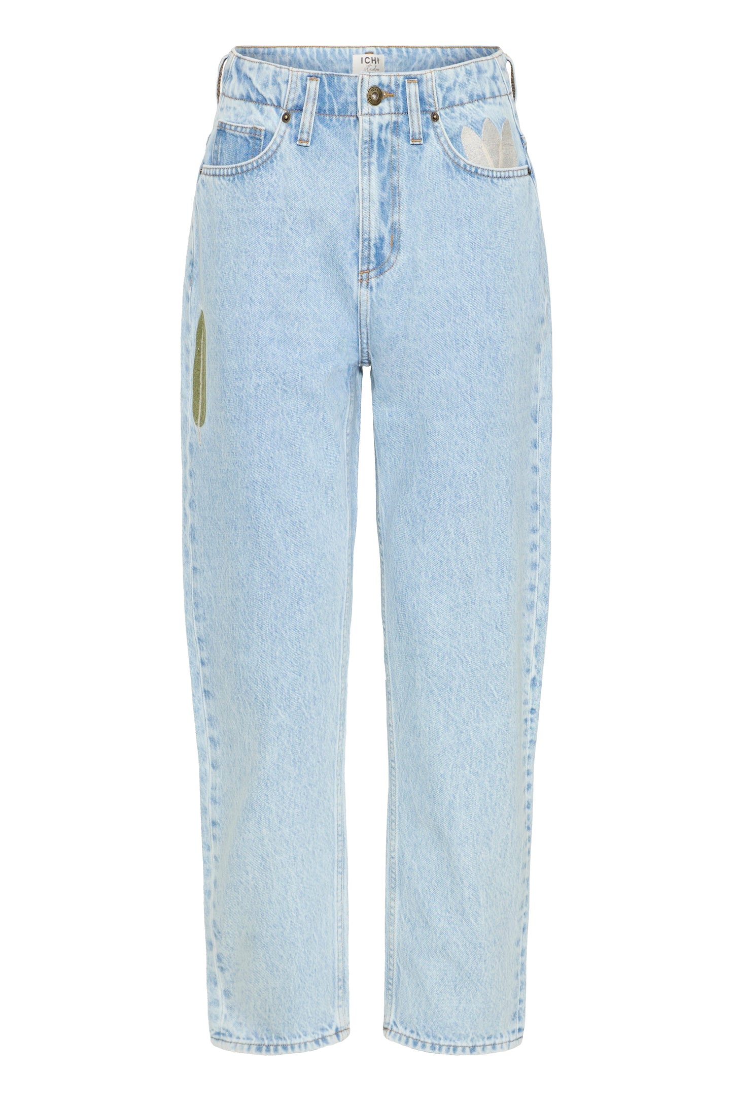 Ihbauve Jeans- Denim Embroidered