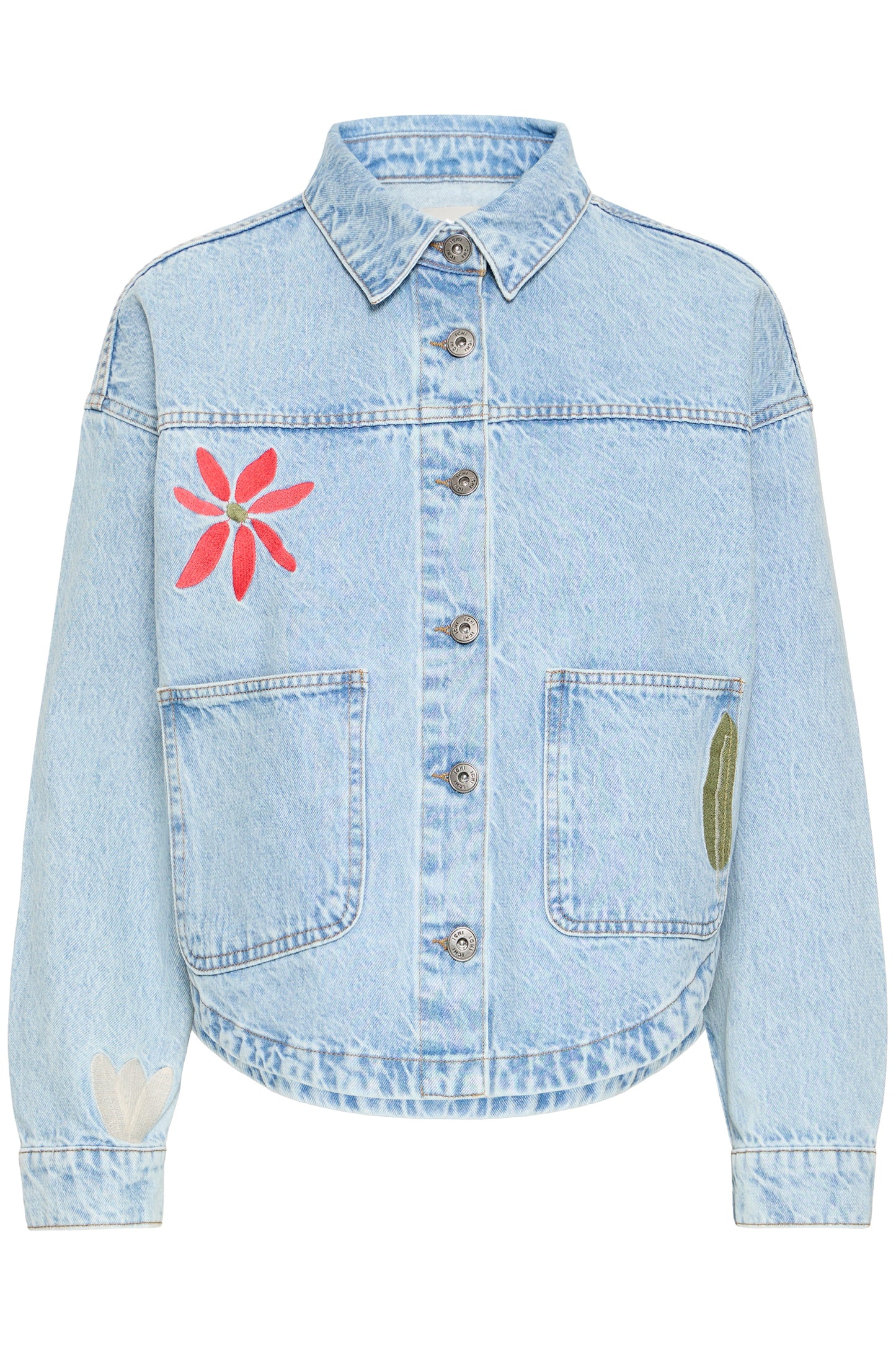 Ihbauve Jacket - Denim Embroidered