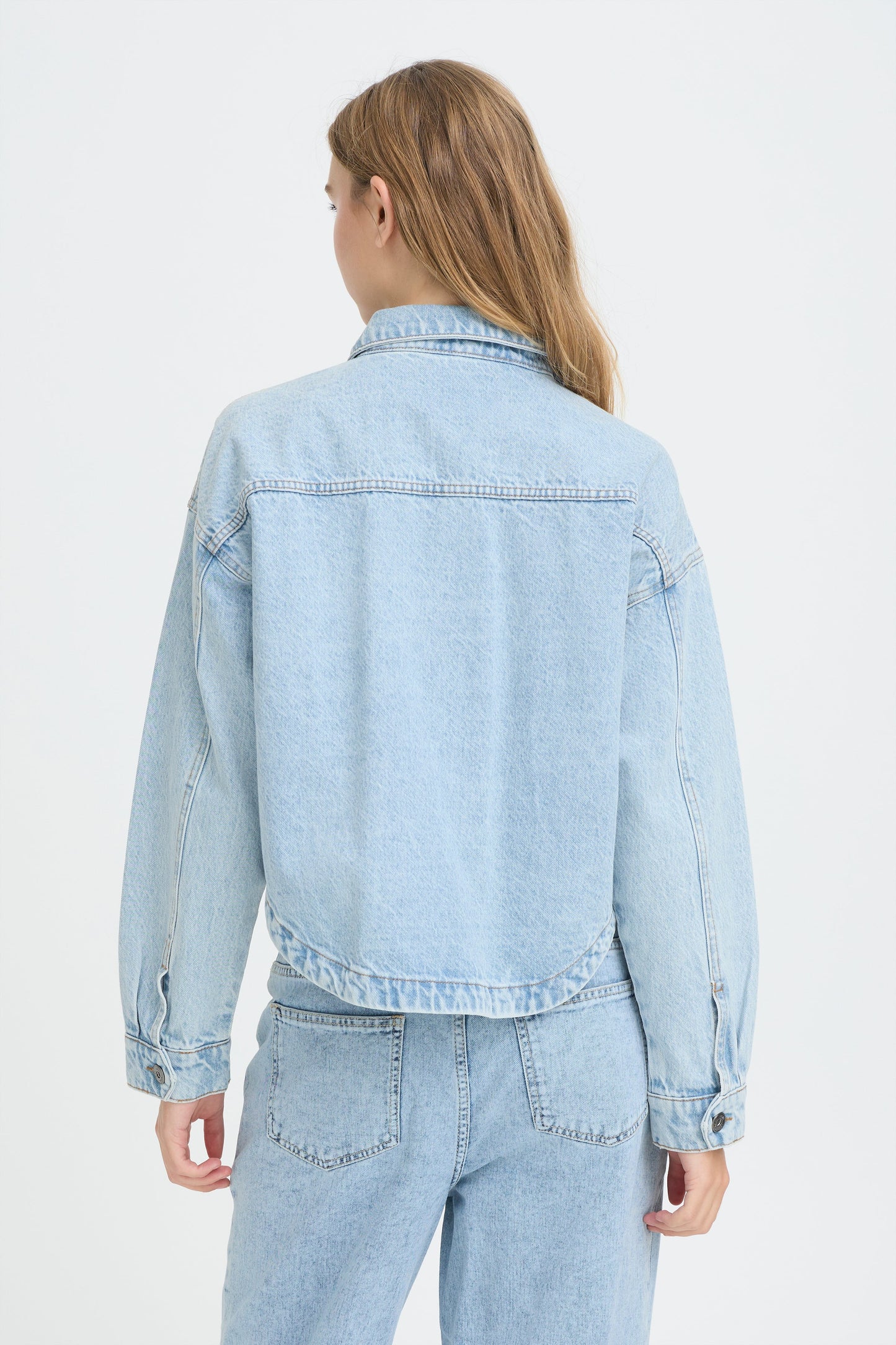 Ihbauve Jacket - Denim Embroidered