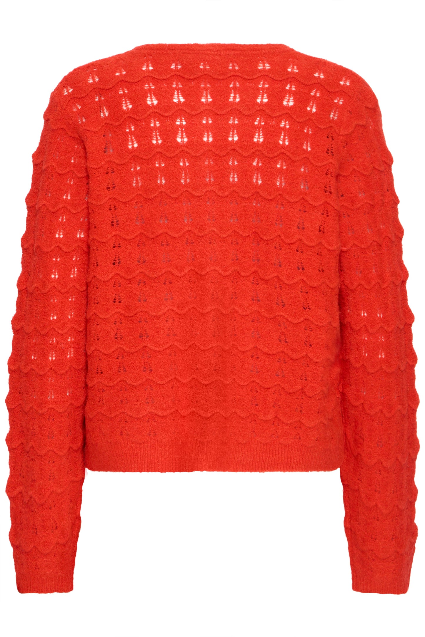 Ihbaila Cardigan - Fiery Red