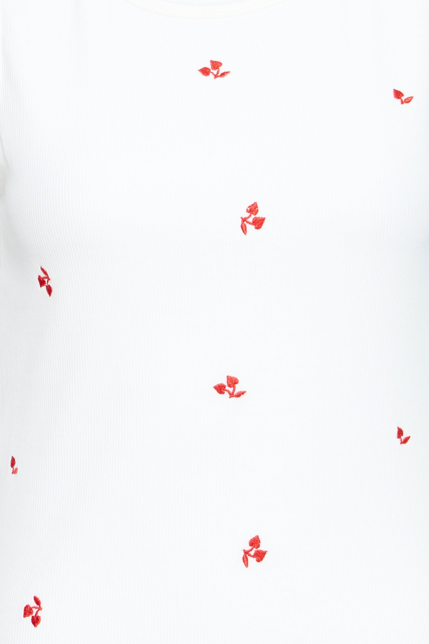 Ihpalma Vest - Embroidered Red Cherry