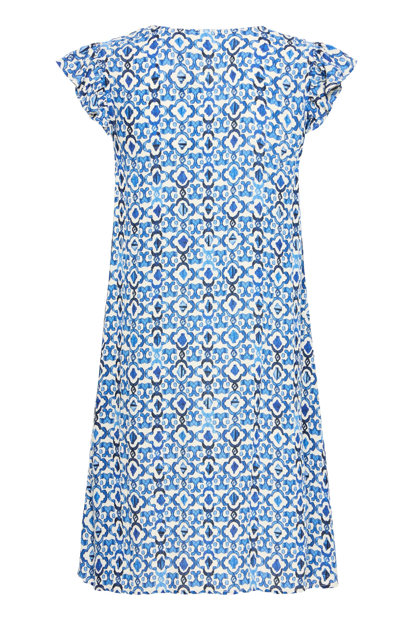 Ihmarrakech Dress - Blue Pattern