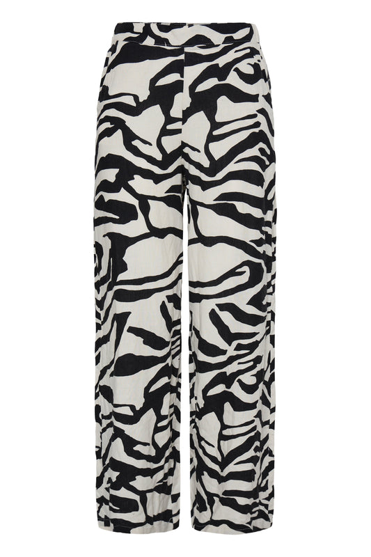 Ihlinno Trousers - Graphic Animal Print