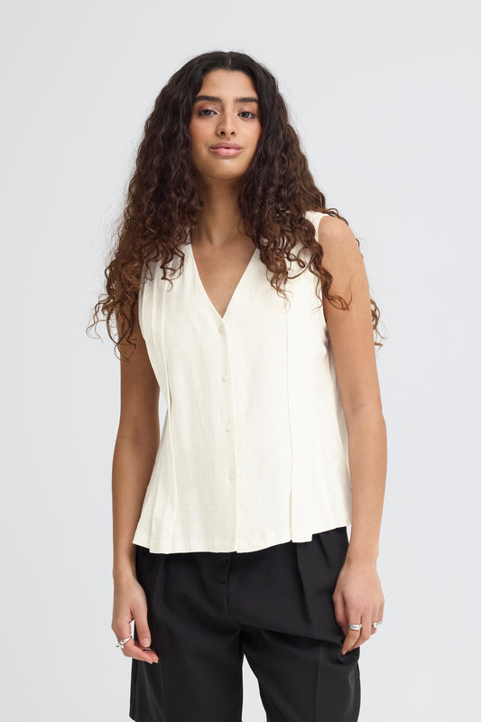 Ihlinno Top - White