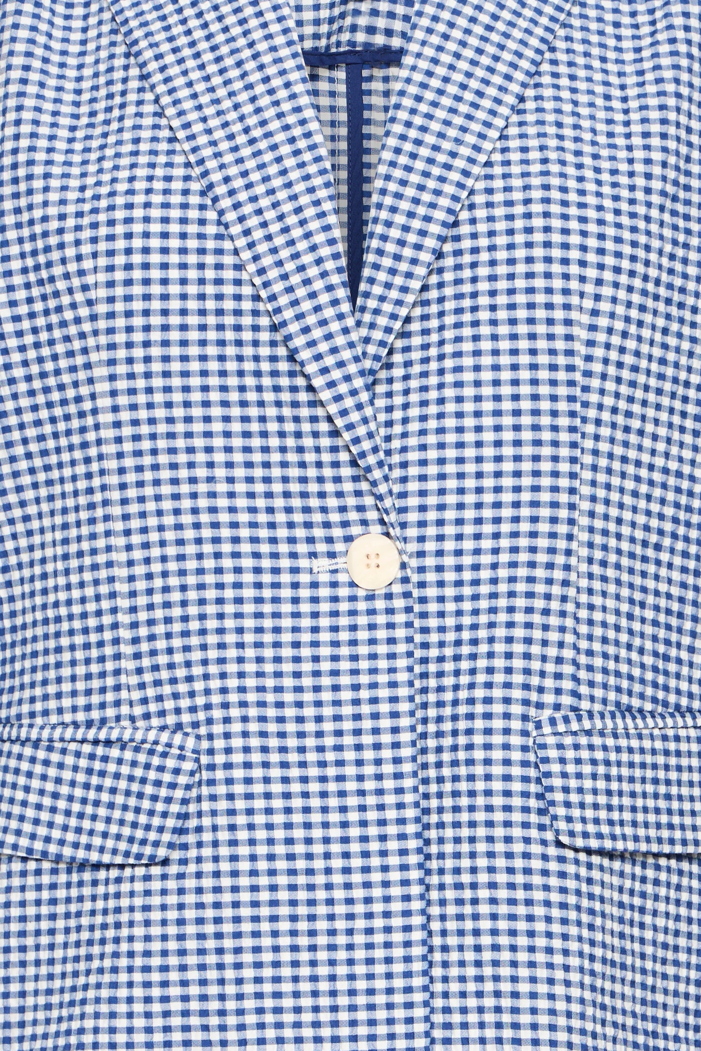Ihjilma Blazer - Blue Gingham