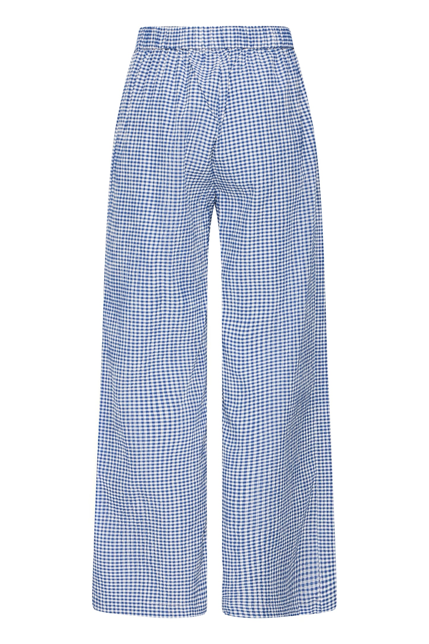 Ihjilma Trousers - Navy Gingham