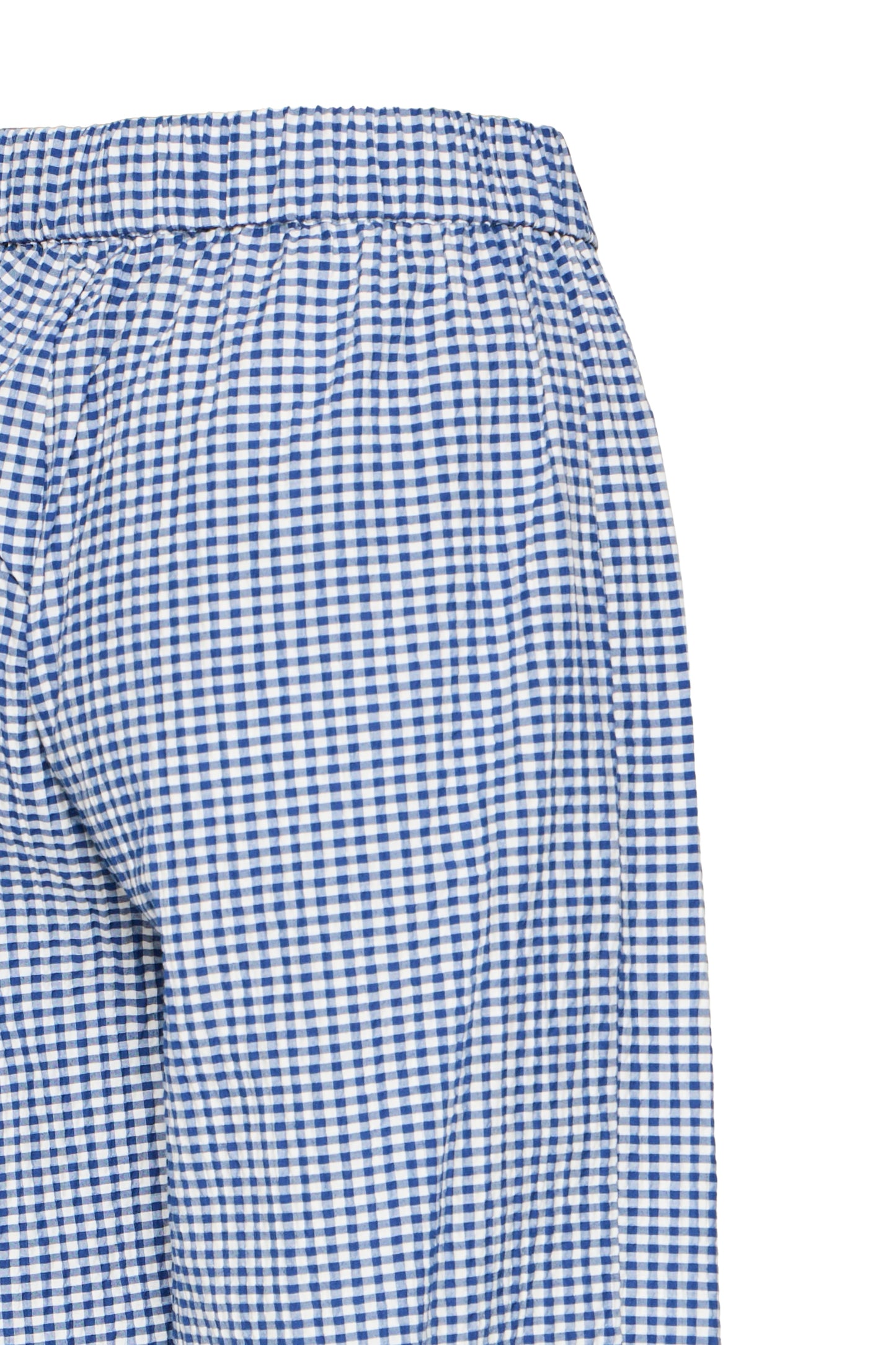 Ihjilma Trousers - Navy Gingham