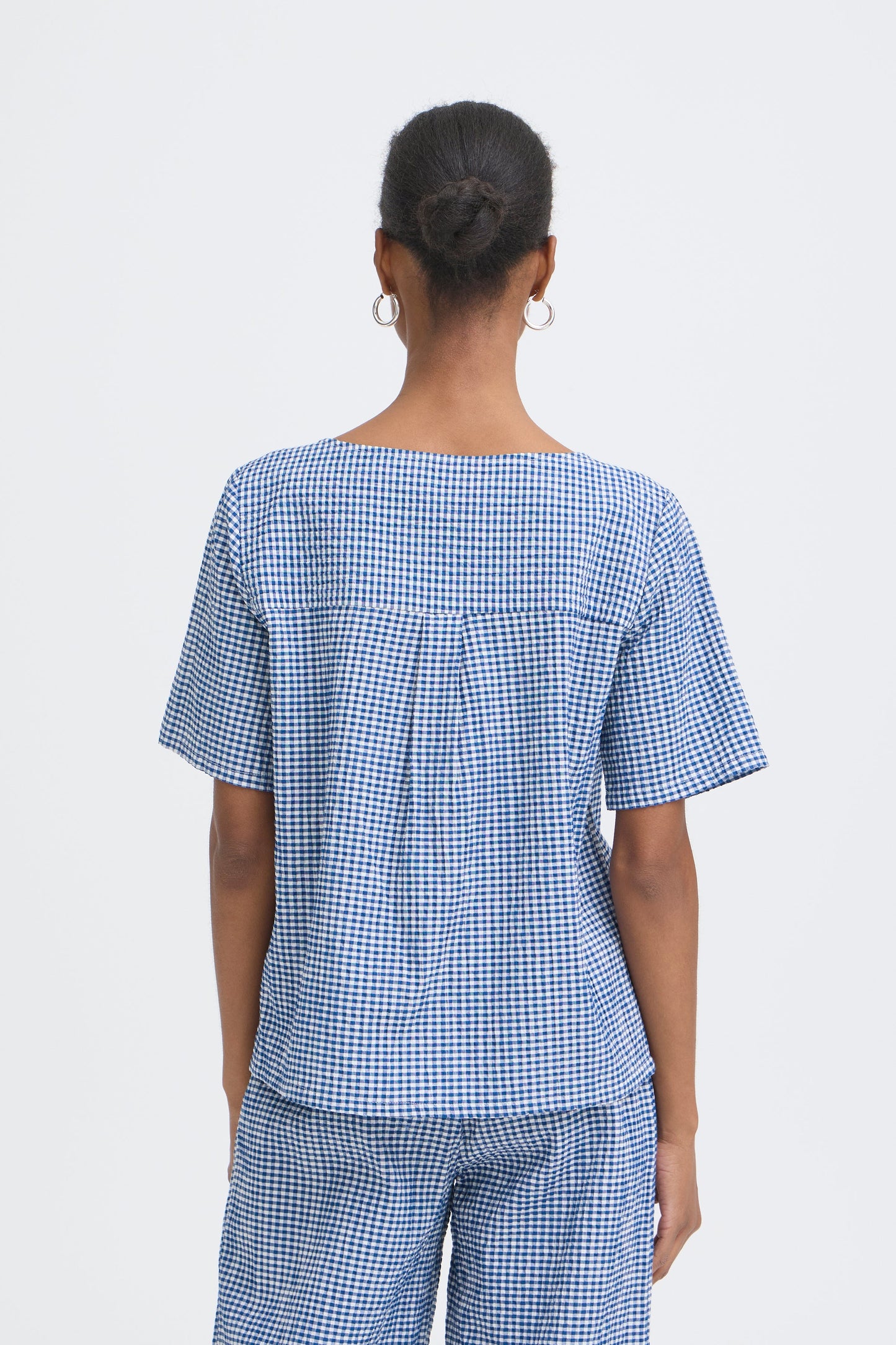 Ihjilma Shirt - Blue Gingham