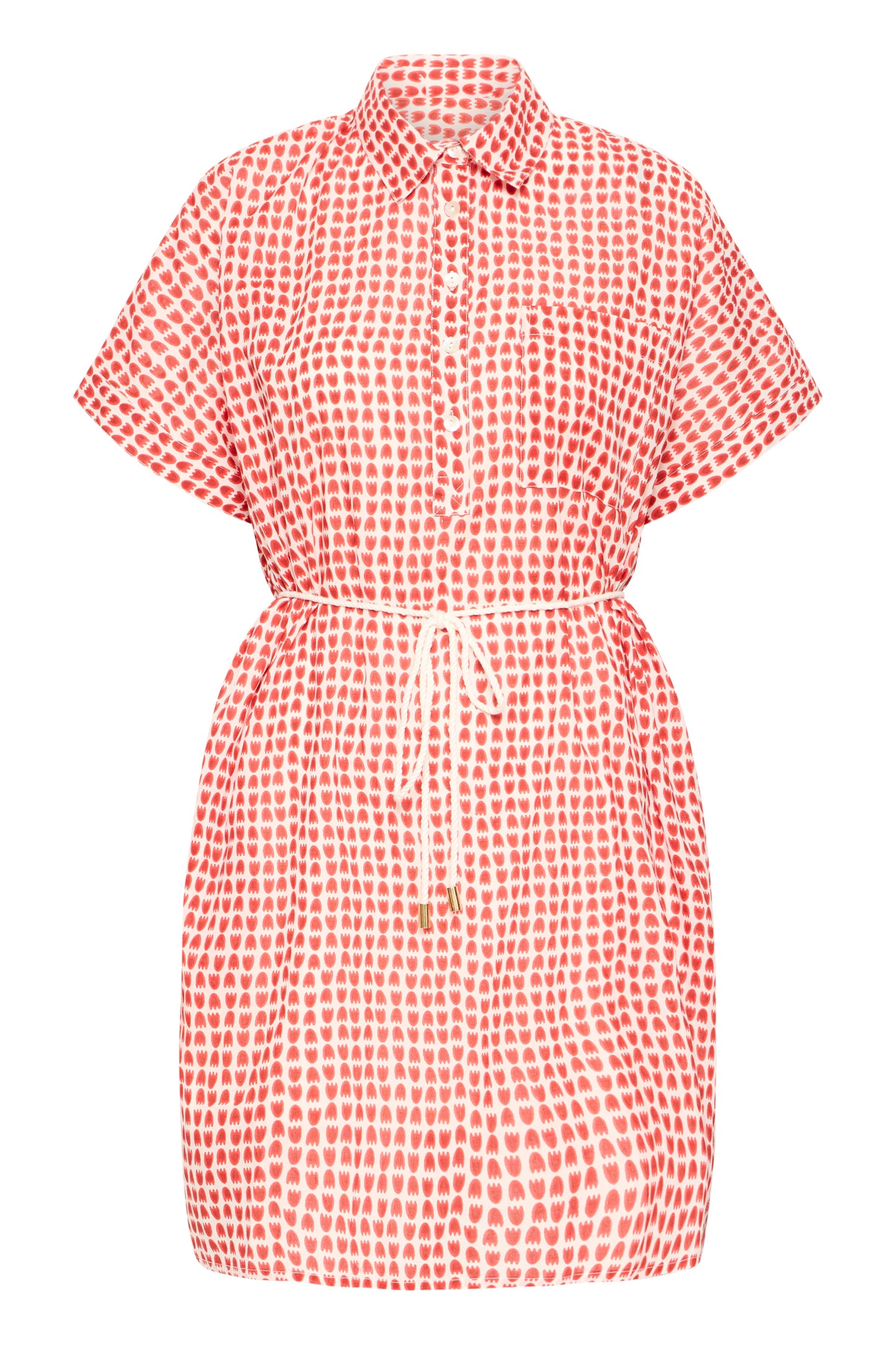 Ihlumma Dress - Fiery Red